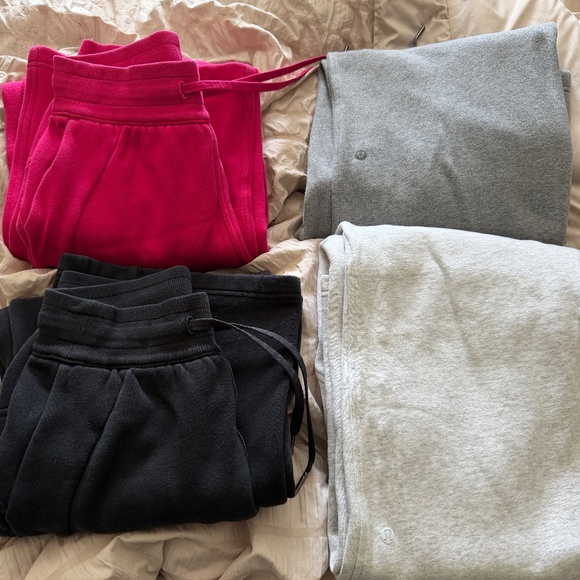 lululemon athletica Pants - Lulu Scuba Mid Rise Wide Leg Pants